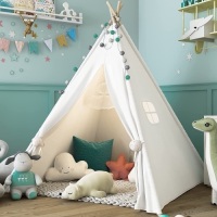 Canvas Teepee Tent for Kids