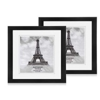 11x14 Flat Double Mat Picture Frames&nbsp;- 8x10 w/ Double Mat or 11x14 w/o, 2 Pack