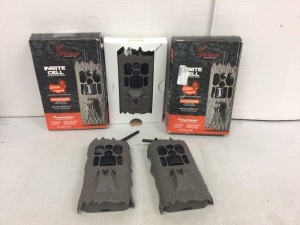 Lot of (3) Trail Cameras, Untested, E-Commerce Return