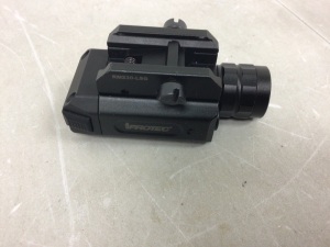 Rail-Mount Firearm Light & Green Laser, Untested, No Batteries, E-Comm Return