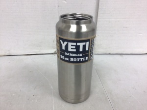 Yeti 36oz Bottle, No Lid, E-Commerce Return