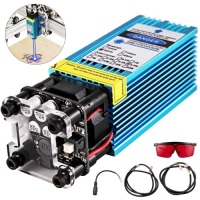Vevor Laser Module 5.5w Ttl Cnc Laser Module 450nm 12v Focusable Blue Laser Head. Untested/Unknown Condition.&nbsp;