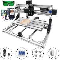 VEVOR 3 Axis CNC Router Kit,&nbsp;Aluminium Profiles w/ Laser Engraver. Untested/Unknown Conditon.&nbsp;