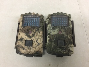 Lot of (2) Trail Cameras, Untested, E-Commerce Return