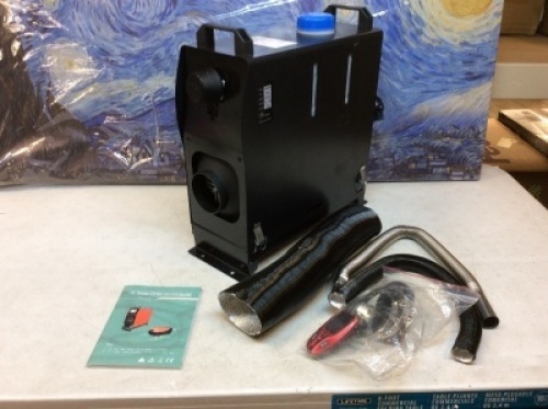 Diesel Forced Air Parking Heater,&nbsp;12V. E-Commerce. Appears New/Untested.&nbsp;