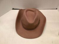 Red Head Western Felt Hat, XLarge, Appears New