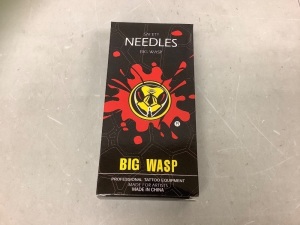 Big Wasp Tattoo Safety Needles, Appears New