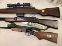 Lot of (3) Toy Guns, Ecommerce Return