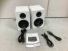 Sanyun Bookshelf Speakers, Powers Up, Appears New