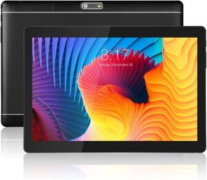 BENEVE Android Tablet 10 inch, MTK8163 Cortex A53 Quad Core with 2GB+32GB, 1080P FHD IPS Display, WiFi 2.4GHz/5GHz, Android 7.0