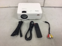 Multimedia Projector, Powers Up, Appears New