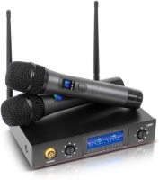 E220 2 Channel Cordless Microphone System. Appears New with Open Box. E-Commerce Return
