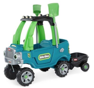 Little Tikes go Green Cozy Truck with Trailer Ride-On