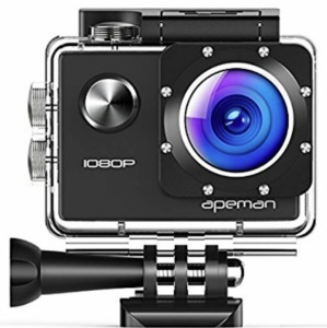 APEMAN A66 Action Cam 1080P, Powers Up, Appears New