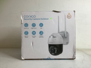 Conico Outdoor Security Camera, Untested, Appears New