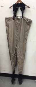 Mens Stocking Foot Waders, XLR, Appears New