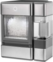 GE Profile Opal&nbsp;Countertop Nugget Ice Maker with Side Tank, Bluetooth Connectivity, Stainless Steel Finish, Up to 24 lbs. of Ice Per Day