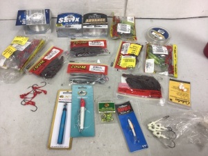 Lot of (19) Misc. Fishing Supplies, E-Commerce Return