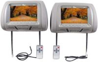 Tview 7-Inch Car Headrest Monitors, Set of 2&nbsp;