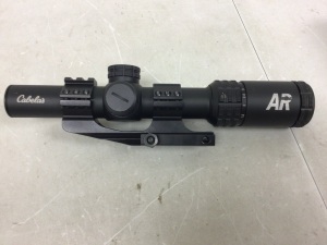 AR Riflescope, 30MM 1-6x24, Untested, E-Commerce Return