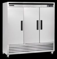 Maxx Cold&nbsp;MCF-72FDHC 81" Triple Door Energy Star Reach-In Freezer, Bottom Mount. Works. New with Cosmetic Damage