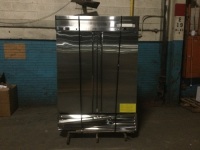 Maxx Cold&nbsp;MXSF-49FDHC 54" Double Door Reach-In Freezer in Stainless Steel, Bottom Mount. For Repair -&nbsp;Powers On, Does Not Get Cold