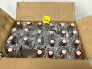 Case of (24) Sealable Glass Bottles