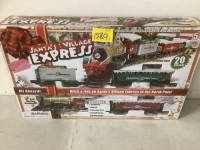 Santa Village Express Model Train Set