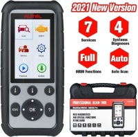 Autel MaxiDiag MD806 Pro OBD2 Scanner&nbsp;with All Systems Diagnosis, Oil Reset, EPB, SAS, BMS, DPF, Throttle A/F, AutoScan (Upgraded Ver. of MD806, MD808). Appears New. Untested E-Commerce Return