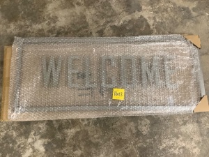 Metal Welcome Sign