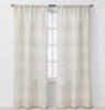 Project 62 Khaki Carter Light Filtering Curtains 2 Panel Set, 84", New