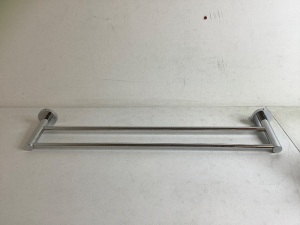 Lot of (2) Double Bath Towel Bars, Appears New