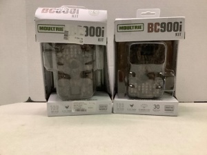 Lot of (2) Moultrie BC 900I Kit Trail Cam, Powers On, Ecommerce Return