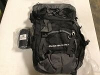 Cosywan Rainproof Ultra Lightweight Packable Backpack, Black - Appears New