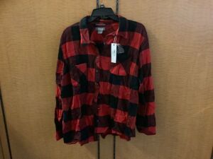 Natural Reflections Flannel, 1X, Appears New