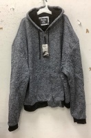 LeeHanTon Mens&nbsp;Zipper Sherpa Jacket, 4XL, New, Retail 79.99