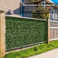 96" x 72"&nbsp;Outdoor Faux Ivy Privacy Screen Fence. Appears New
