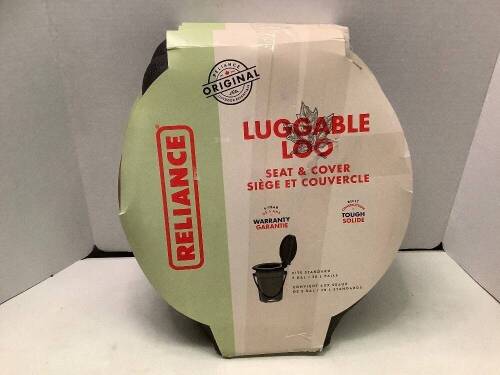 Lot of (3)&nbsp;Reliance Luggable Loo Seat Cover