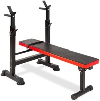 Folding Fitness Barbell Rack & Weight Bench. Appears New