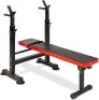 Folding Fitness Barbell Rack & Weight Bench. Appears New