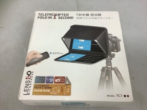 LENSGO TC7 Teleprompter for iPad, Appears new