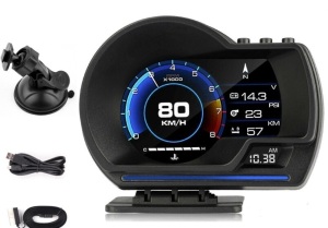 OBD2+GPS Smart Gauge Speedometer, Untested, Appears new