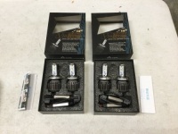 Auto Car 8V-48V LED Headlamp 30W V16 Turbo LED Lamp Auto 3600LM LED&nbsp;Headlight Kit H4&nbsp;(Pack for 2). NEW