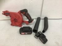 Avid Power 20V Cordless Blower, Powers Up, E-Commerce Return