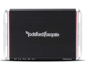 Rockford Fosgate Punch 4 Channel Boosted Rail Amplifier, Untetsed, E-Commerce Return