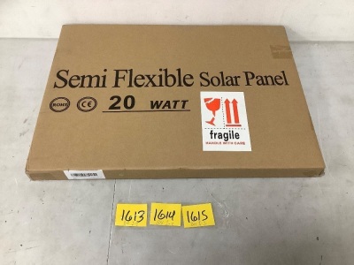 20 Watt Semi Flexible Solar Panel