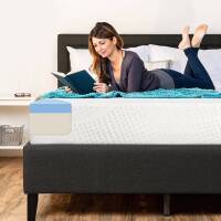 10in Dual Layered Mattress w/ Gel Memory Foam, Full. Appears New