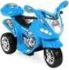6V Electric 3-Wheel Motorcycle Ride On, LED Lights/Sound, Storage, Blue. Appears New