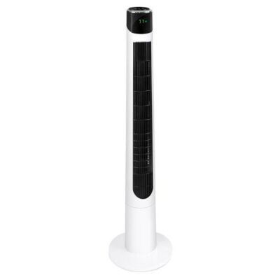 47in Quiet Oscillating Tower Fan with 3 Adjustable Wind Speeds, 3 Air Settings, Remote Control, Timer