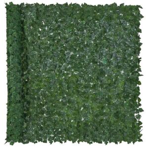 Outdoor Faux Ivy Privacy Screen Fence, 96" x 72" 